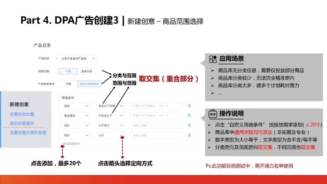 DPA广告主操作手册，详尽的讲解DPA广告的创建步骤及规范